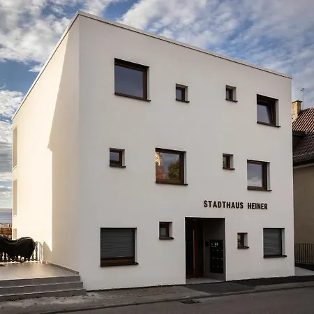 公寓 Stadthaus Serviced - Stadthaus Heiner 内卡苏尔姆