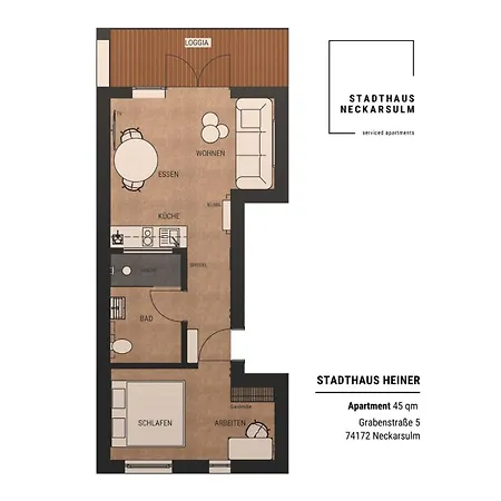 Stadthaus Serviced - Stadthaus Heiner Appartamento *